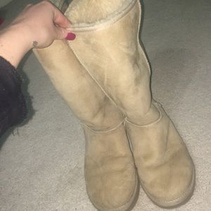 UGG classic tall boot in sand 2